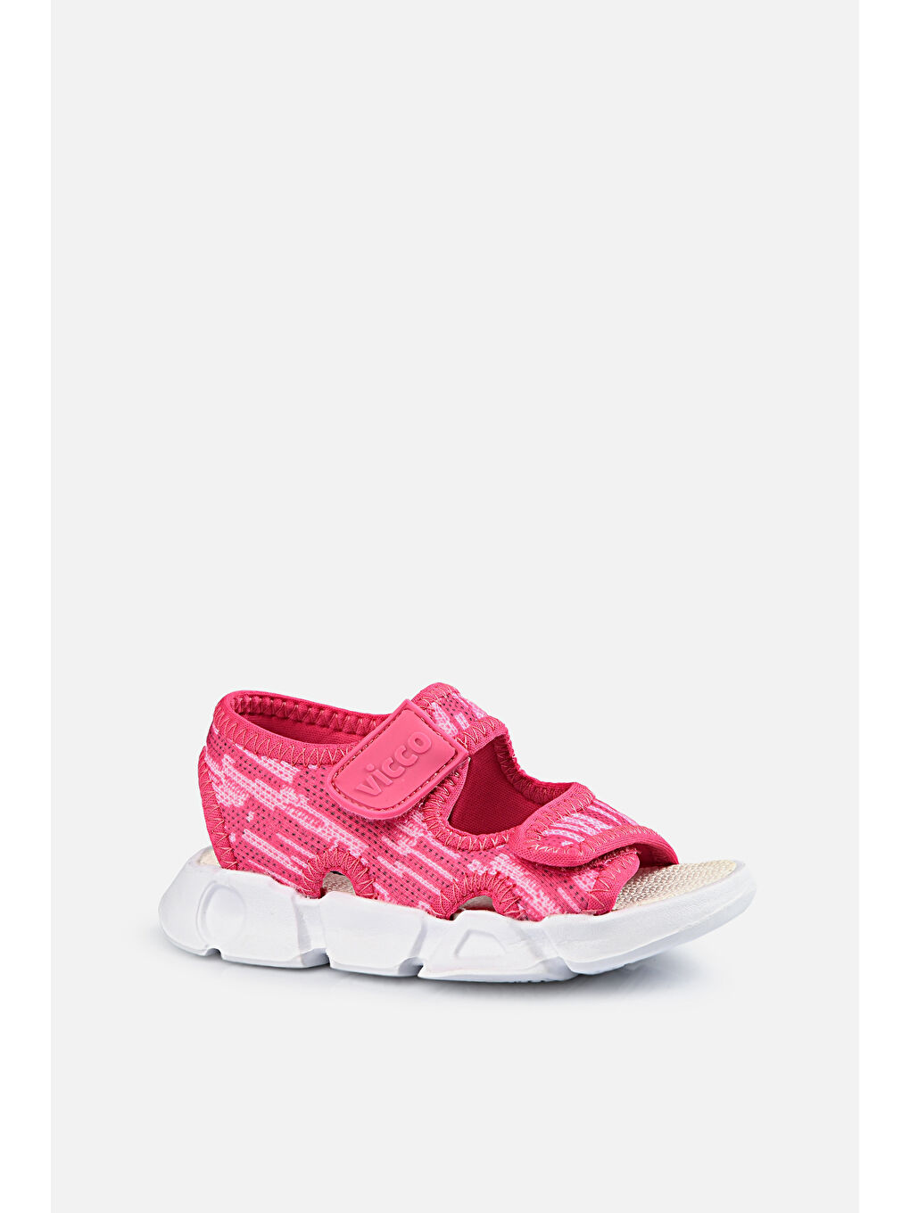 Kuki Hafif Kız Bebek Fuşya Sandalet-1