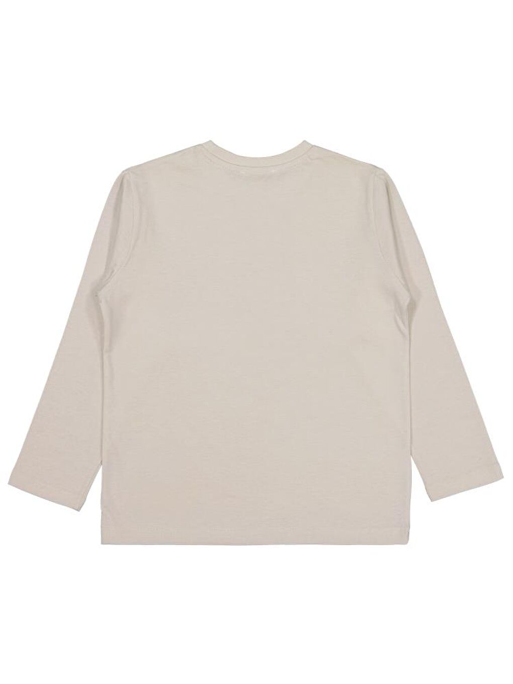 Boys Basic 10-13 Yaş Sweatshirt - Bej 12-13 Yaş-1