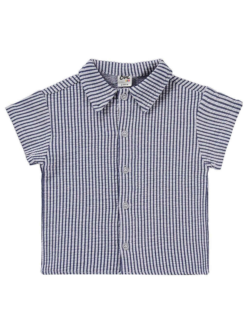 Baby Çizgili 6-18 Ay Takım - Lacivert-3