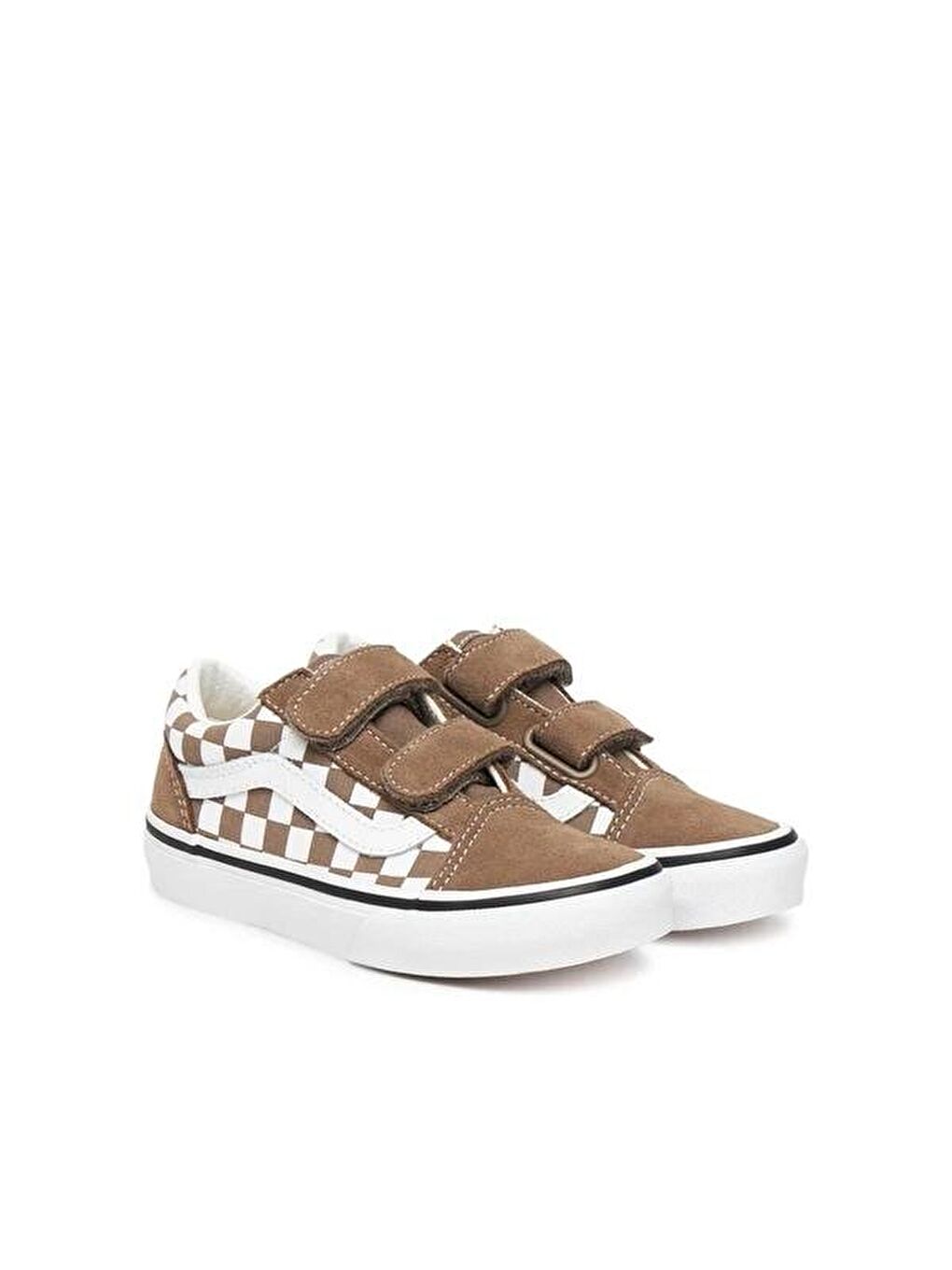 Old Skool V Çocuk Kahverengi Sneaker-1