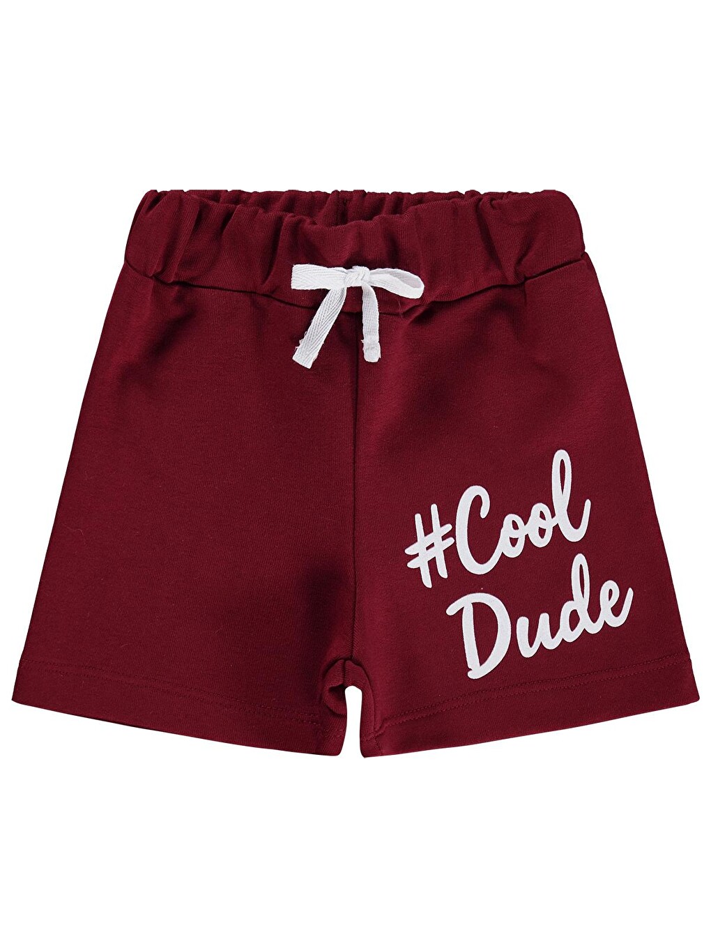 Boys Tough Kid Baskılı 2-5 Yaş Kapri - Bordo