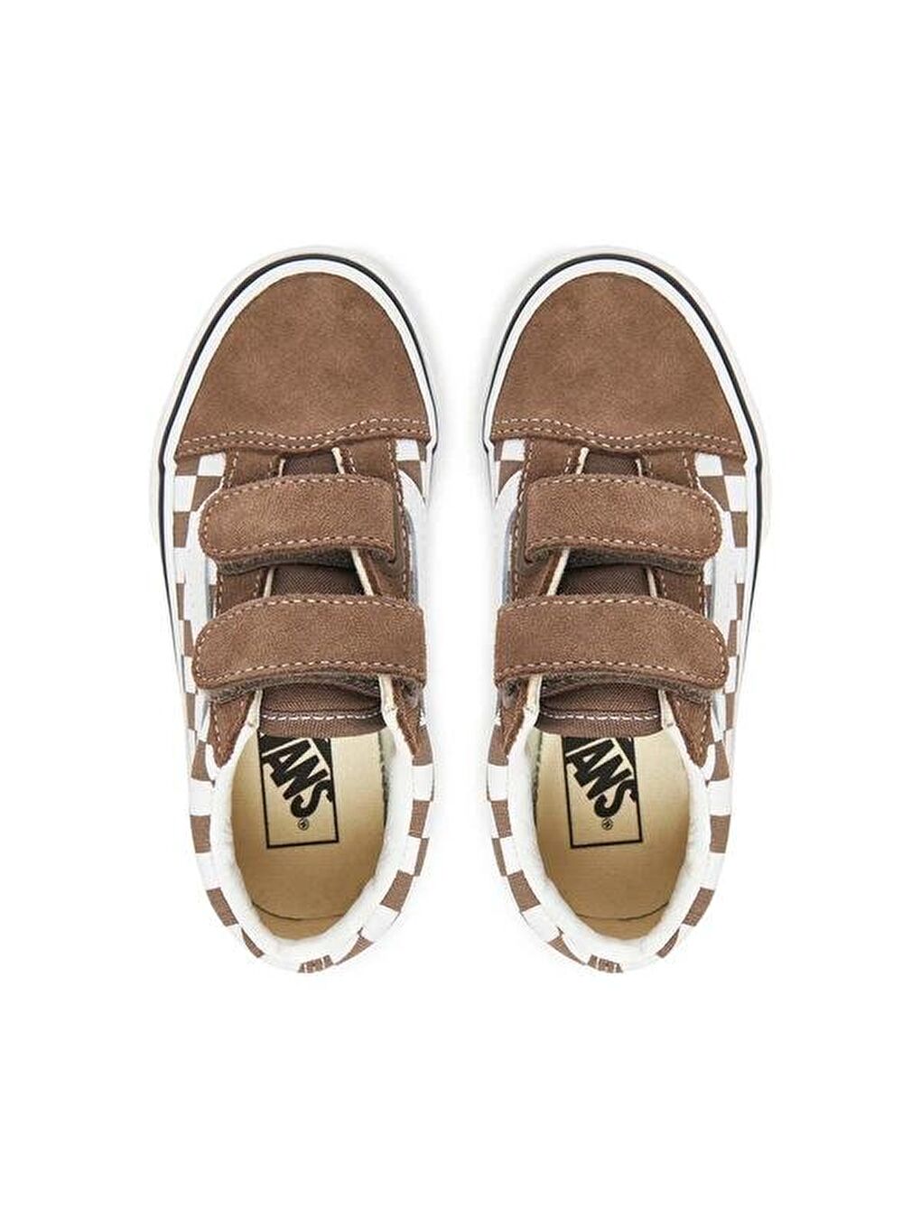 Old Skool V Çocuk Kahverengi Sneaker-3