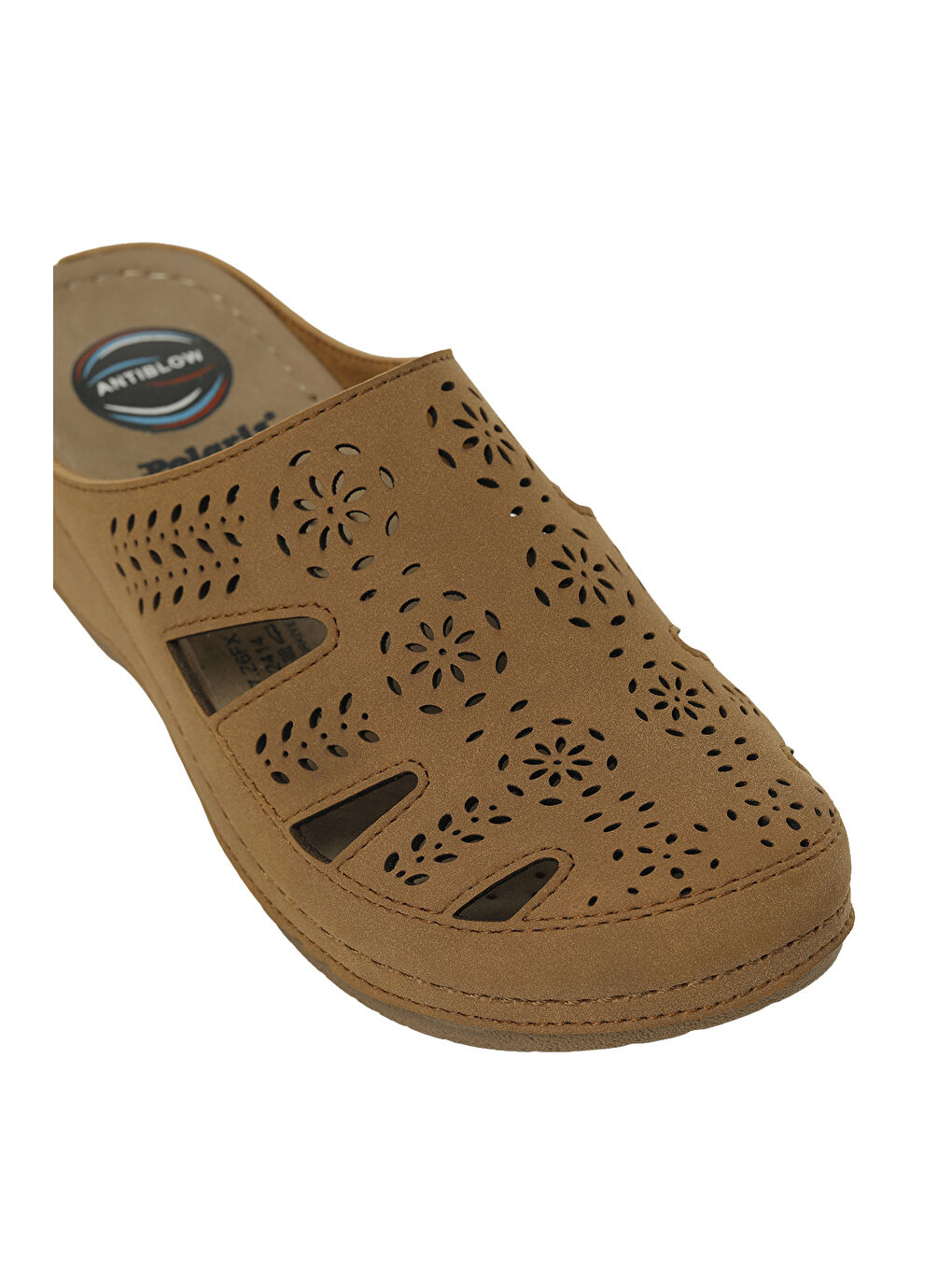 Kahverengi 164347.Z6FX Taba Kadın Terlik-6