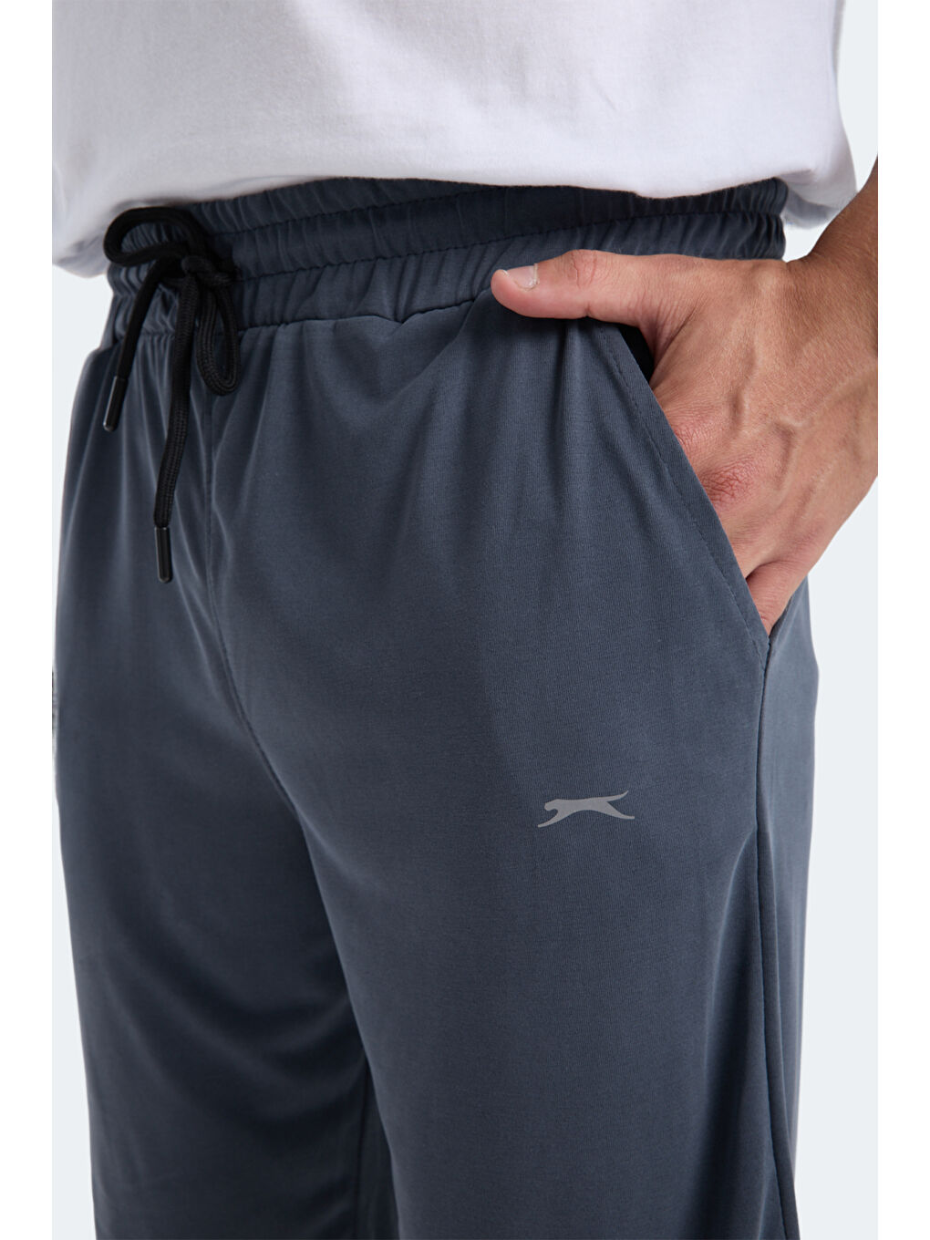 KUSSO IN Erkek Cepli Açık Gri Şort-5