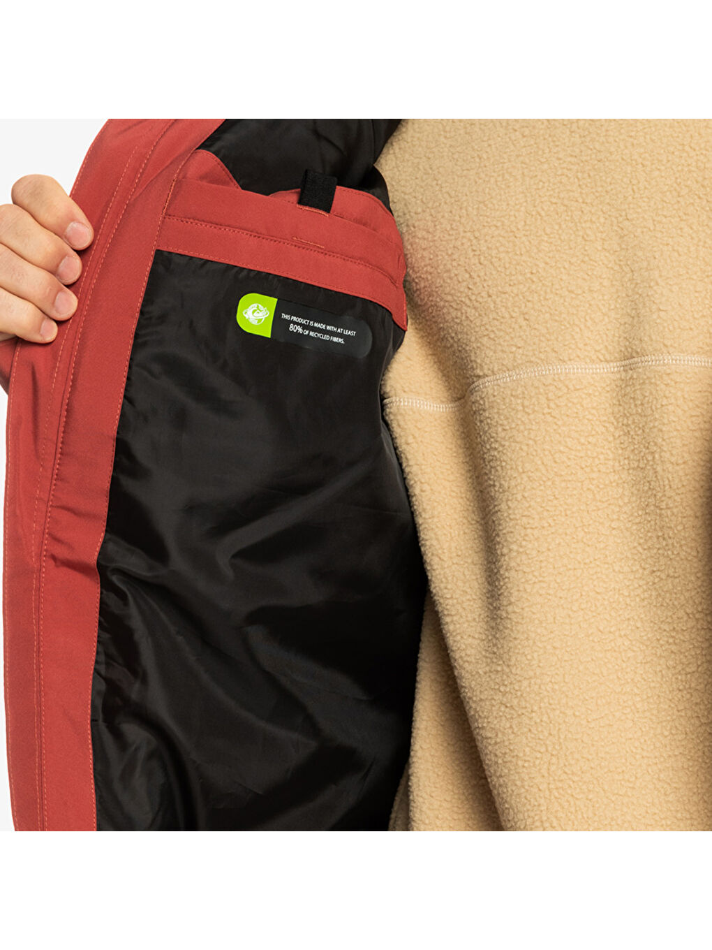 Radicalo Erkek Kırmızı Snowboard Ceketi Kayak Montu-7