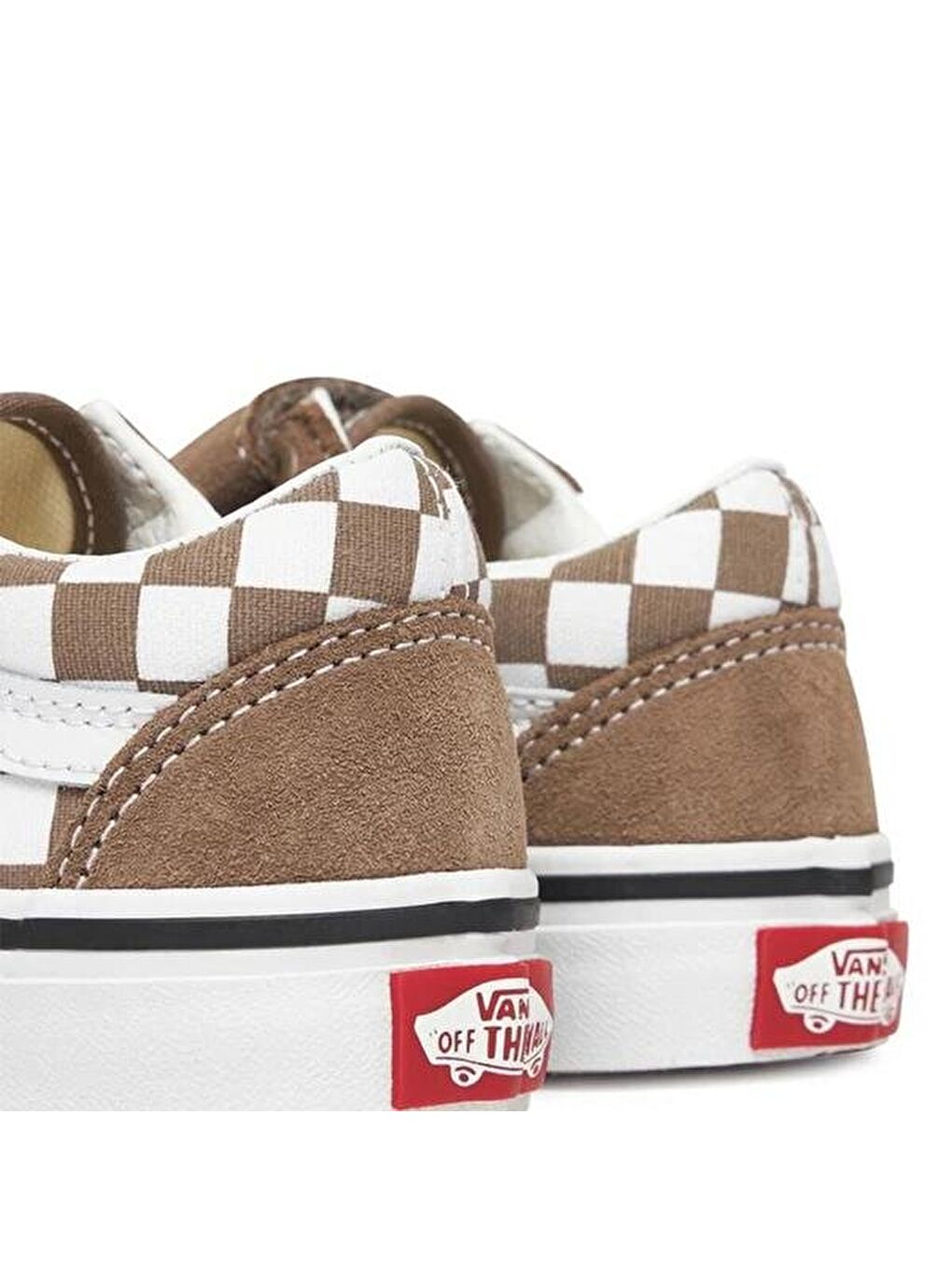 Old Skool V Çocuk Kahverengi Sneaker-5