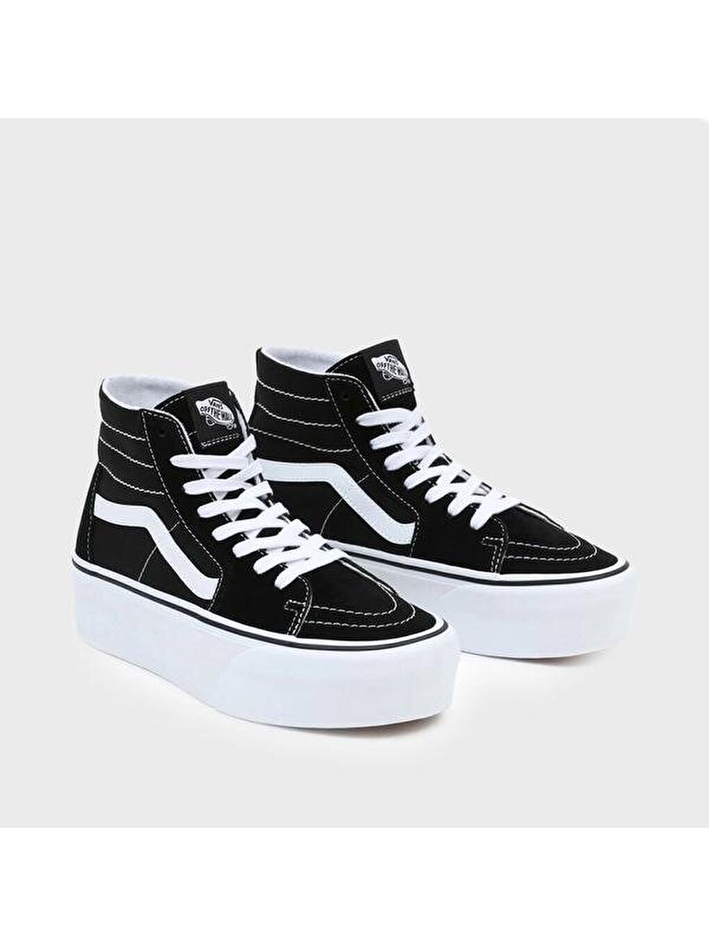 Sk8-Hi Tapered Stackform Kadın Siyah Sneaker-2