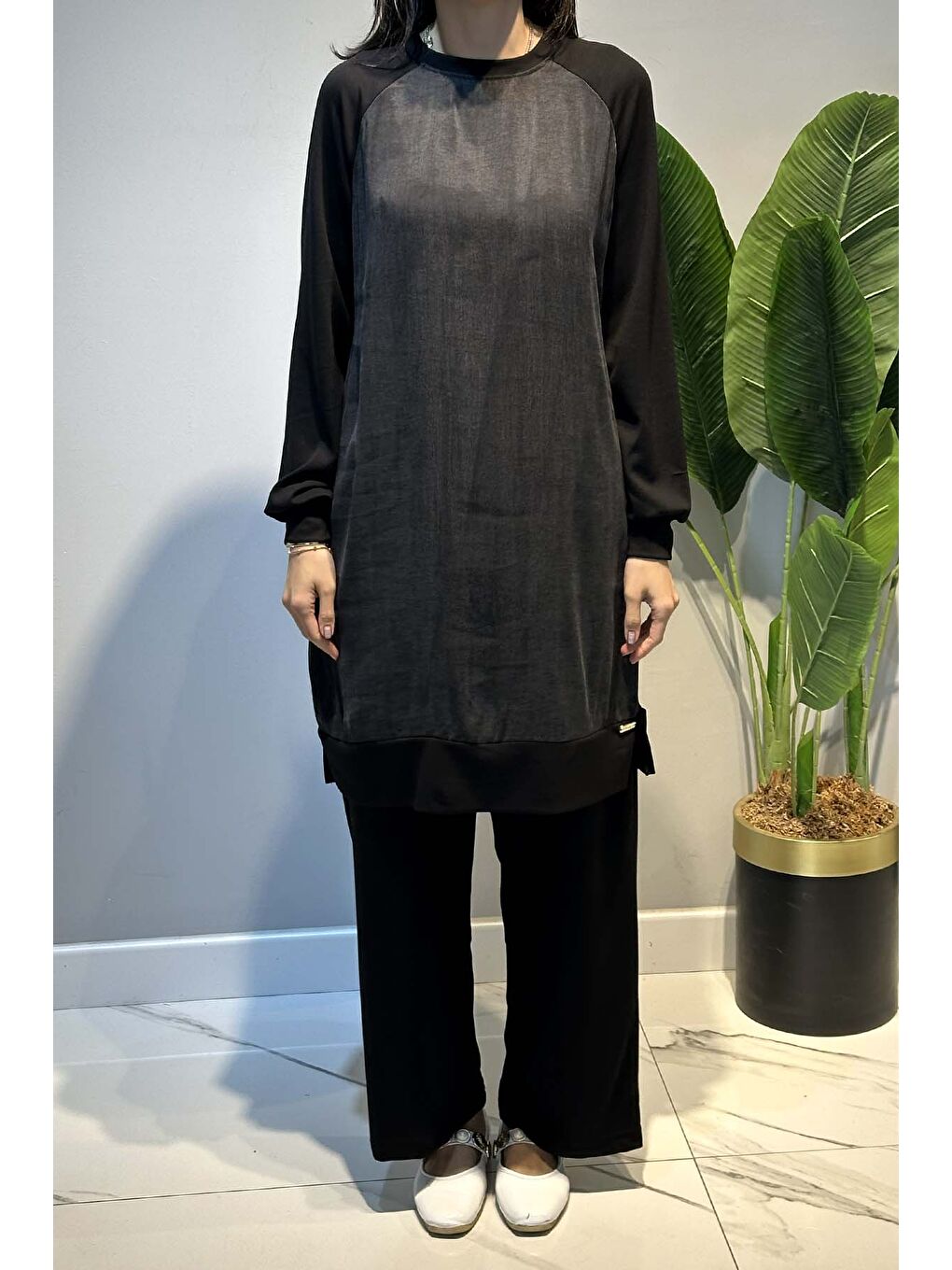 Cupra Detay Pantolonlu Takım 1013 Siyah-1