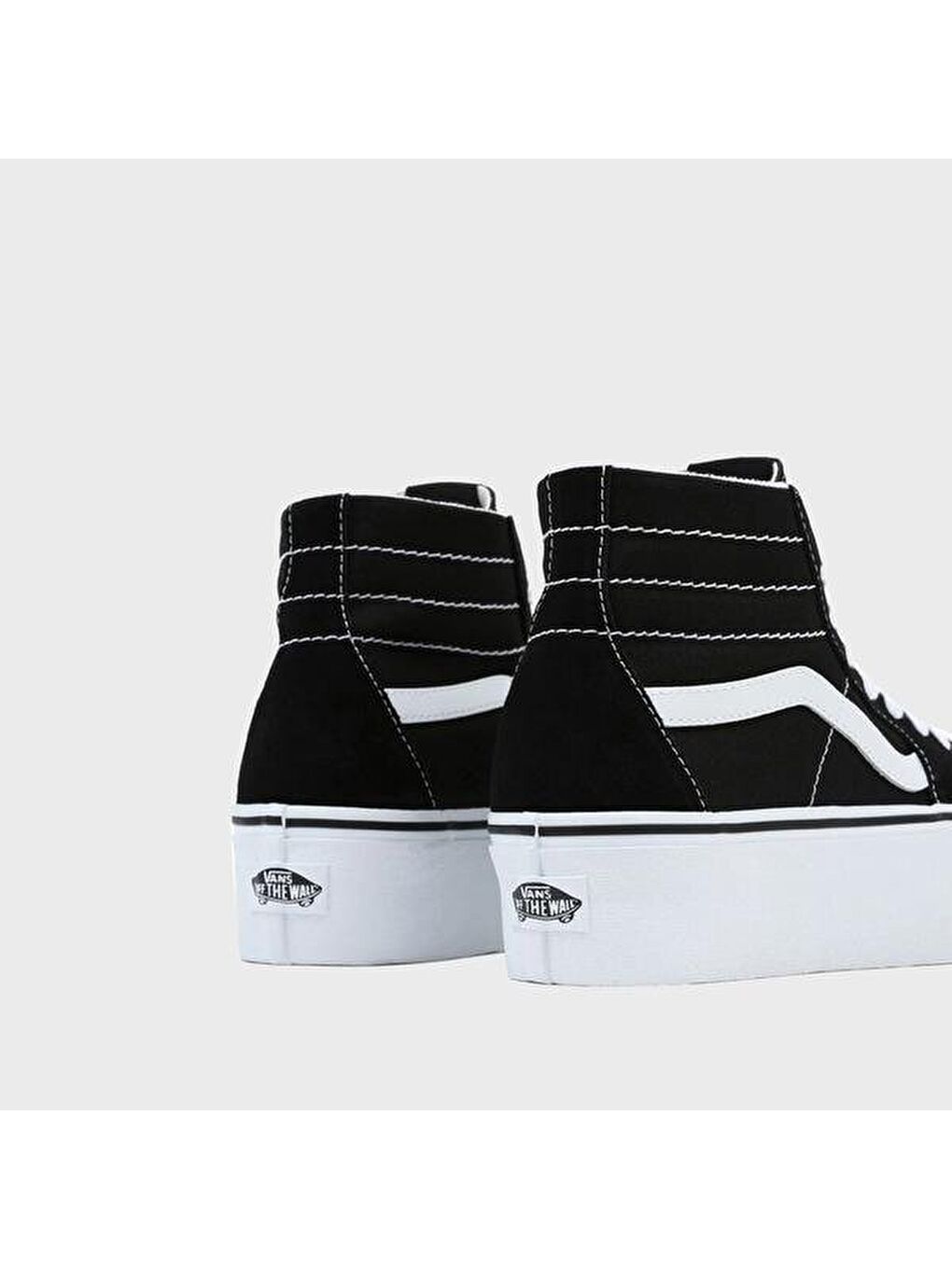 Sk8-Hi Tapered Stackform Kadın Siyah Sneaker-4