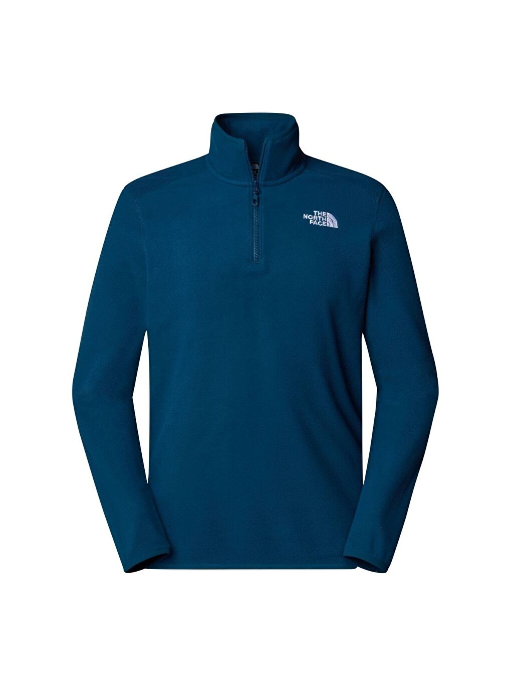 The North Face 100 Glacier 1/4 Zip Erkek Lacivert Dik Yaka Sweatshirt