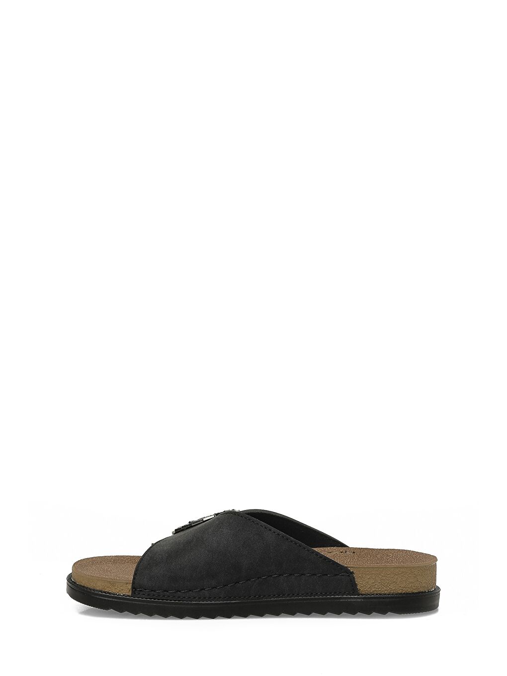 167202.Z6FX Siyah Kadın Düz Terlik-2