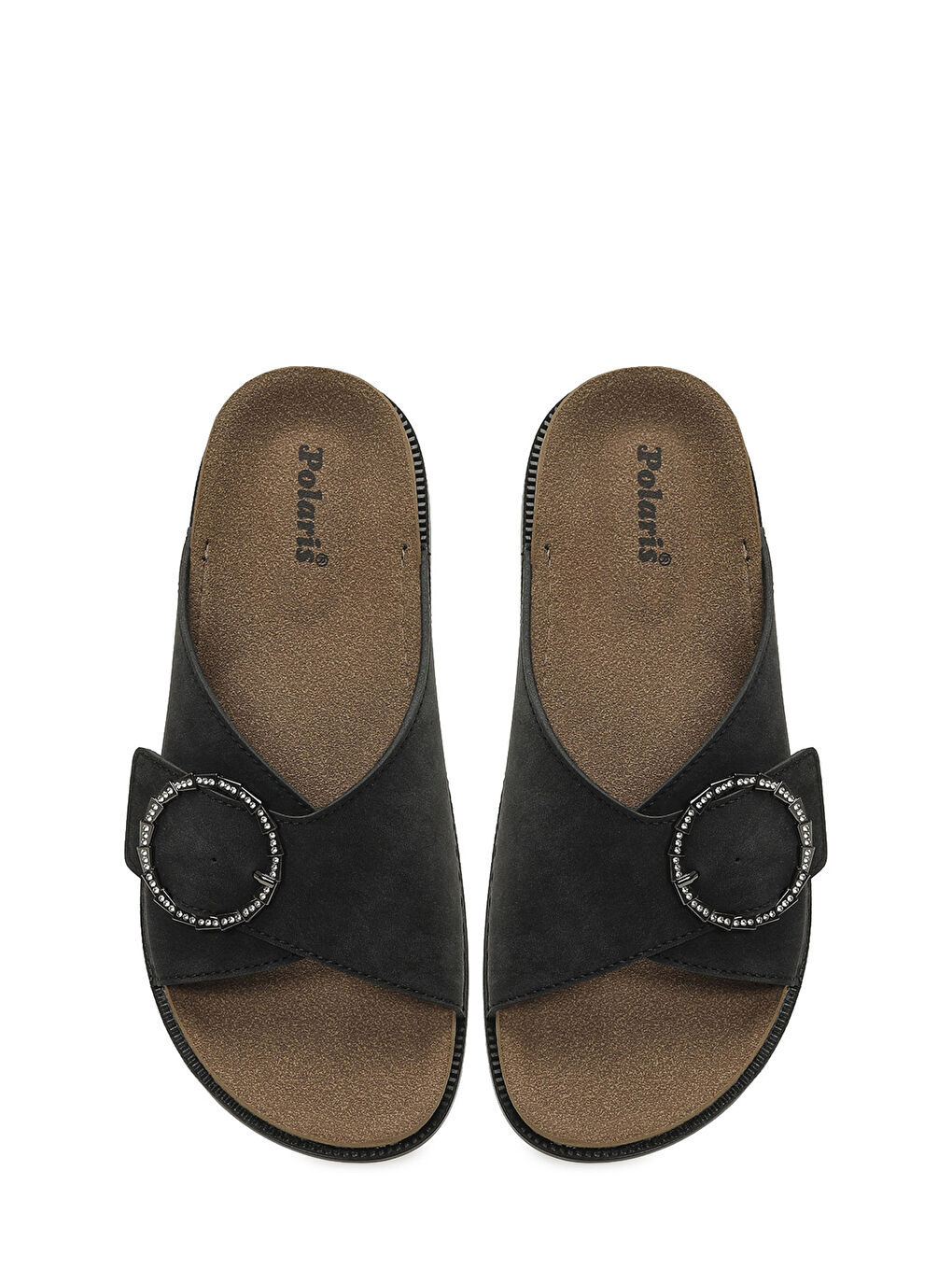 167202.Z6FX Siyah Kadın Düz Terlik-3