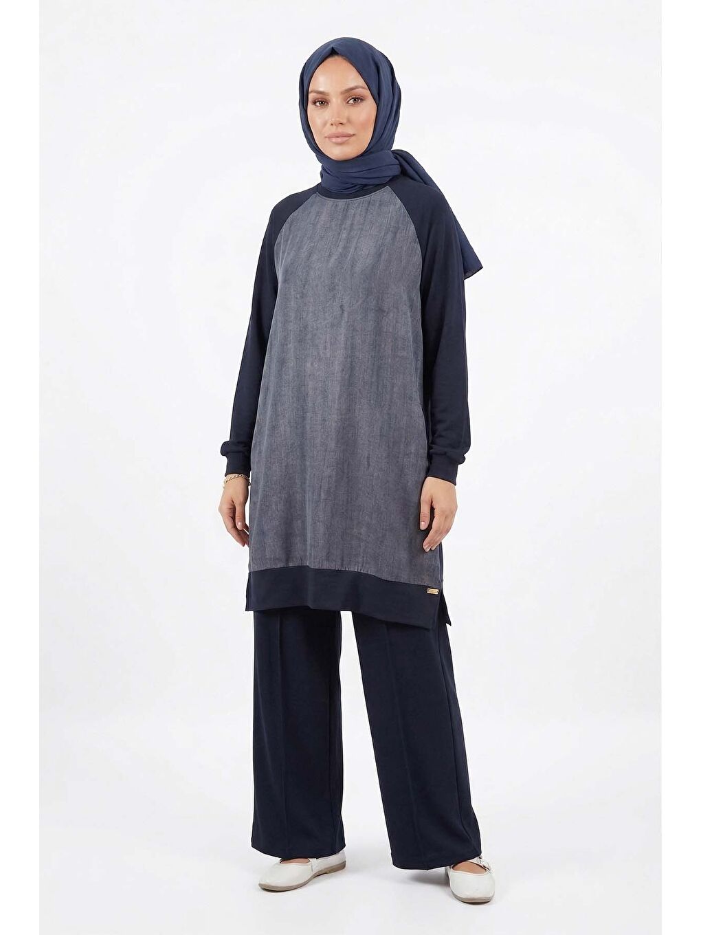 Cupra Detay Pantolonlu Takım 1013 Lacivert