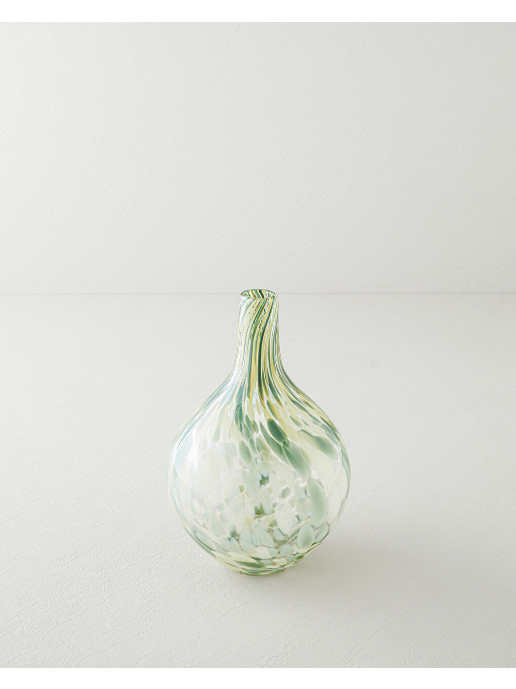 Renita Cam Vazo 22 cm Yağ Yeşili-1