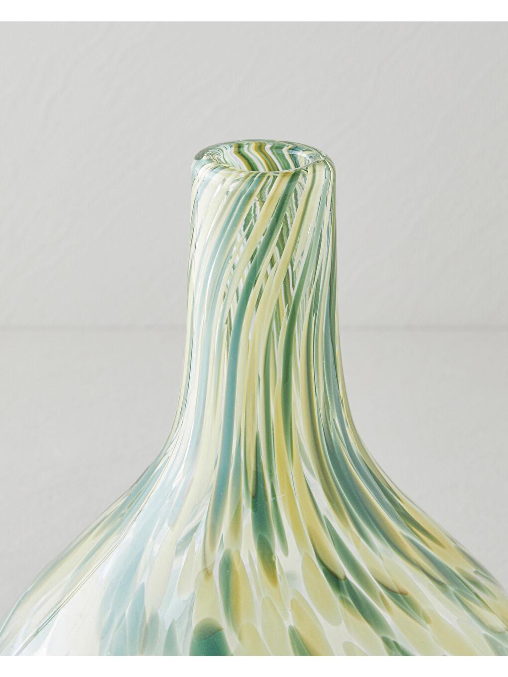 Renita Cam Vazo 22 cm Yağ Yeşili-2