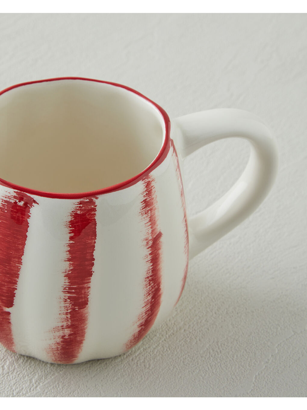 Etna Seramik Kupa 430 ml Kırmızı-2