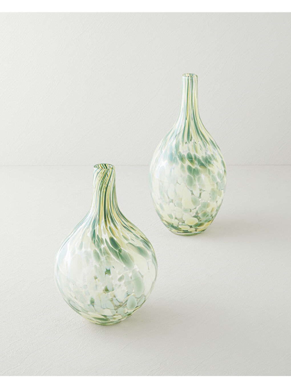 Renita Cam Vazo 22 cm Yağ Yeşili-3