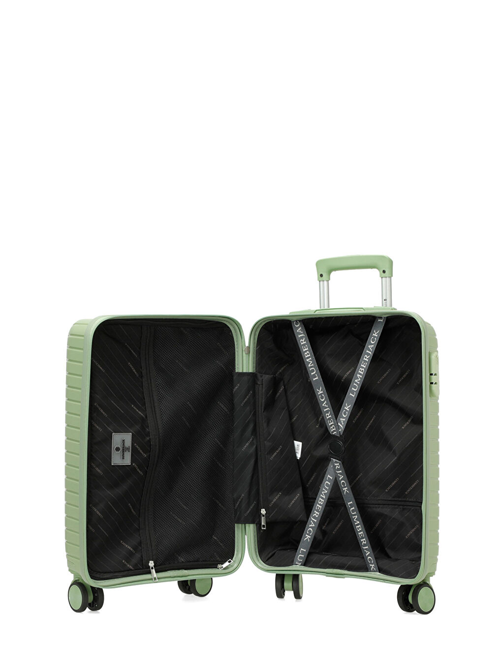 PARIS -K PP 5FX Yeşil Unisex Küçük Boy Valiz-2