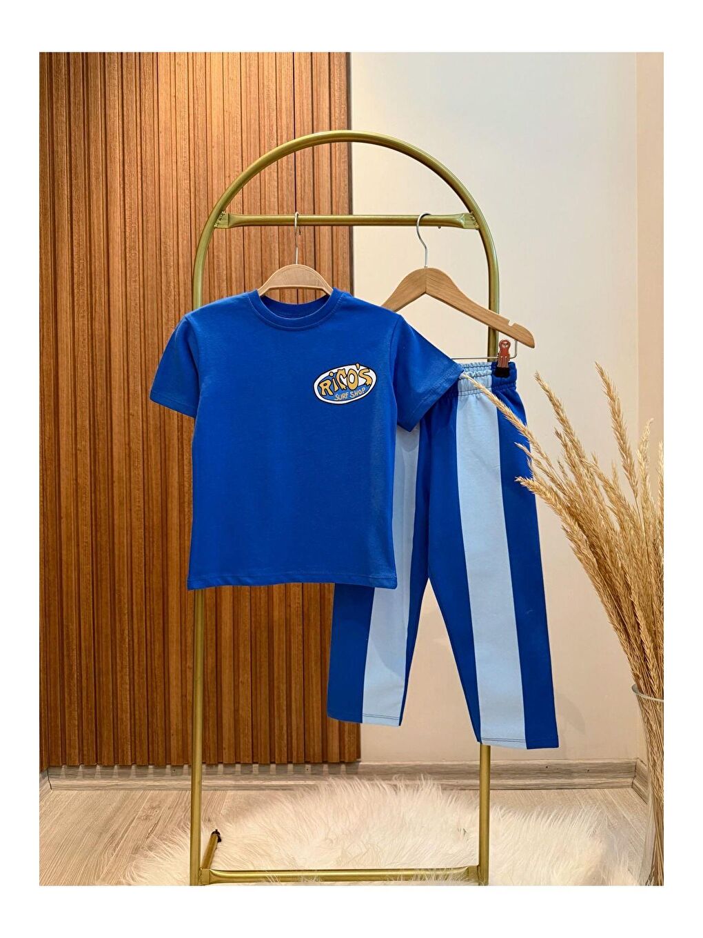 Lacivert Erkek Çocuk Baskılı Jogger Pantolonlu Altüst Takım-4