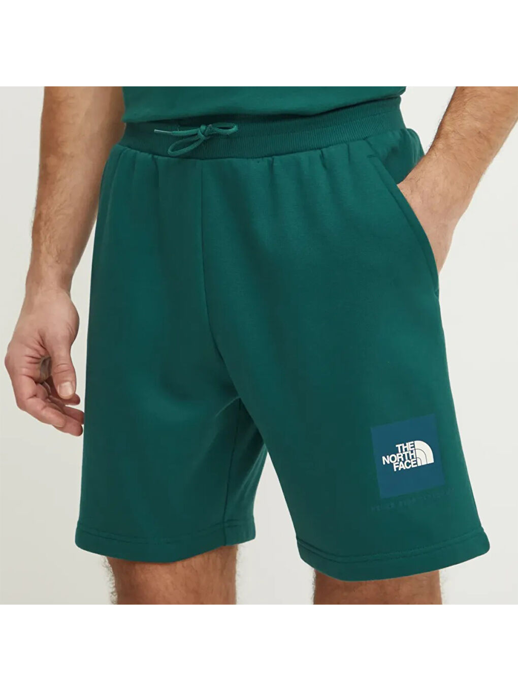 Box Never Stop Exploring Regular Erkek Yeşil Şort-1