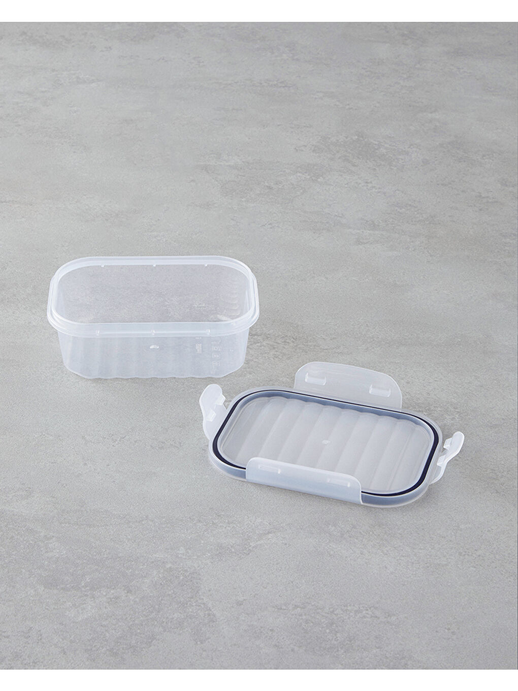 Renksiz Layla Plastik Saklama Kabı 500 - 1000 - 1700 ml Şeffaf-1