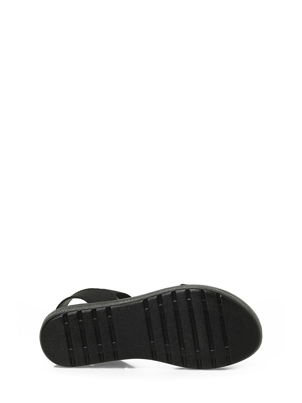 409107.Z6FX Siyah Kadın Düz Sandalet-5