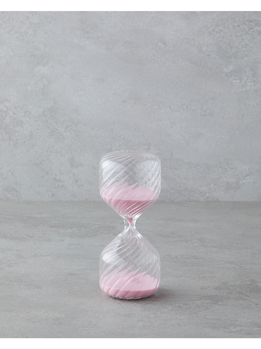 Cara Kum Saati 16 cm Pembe