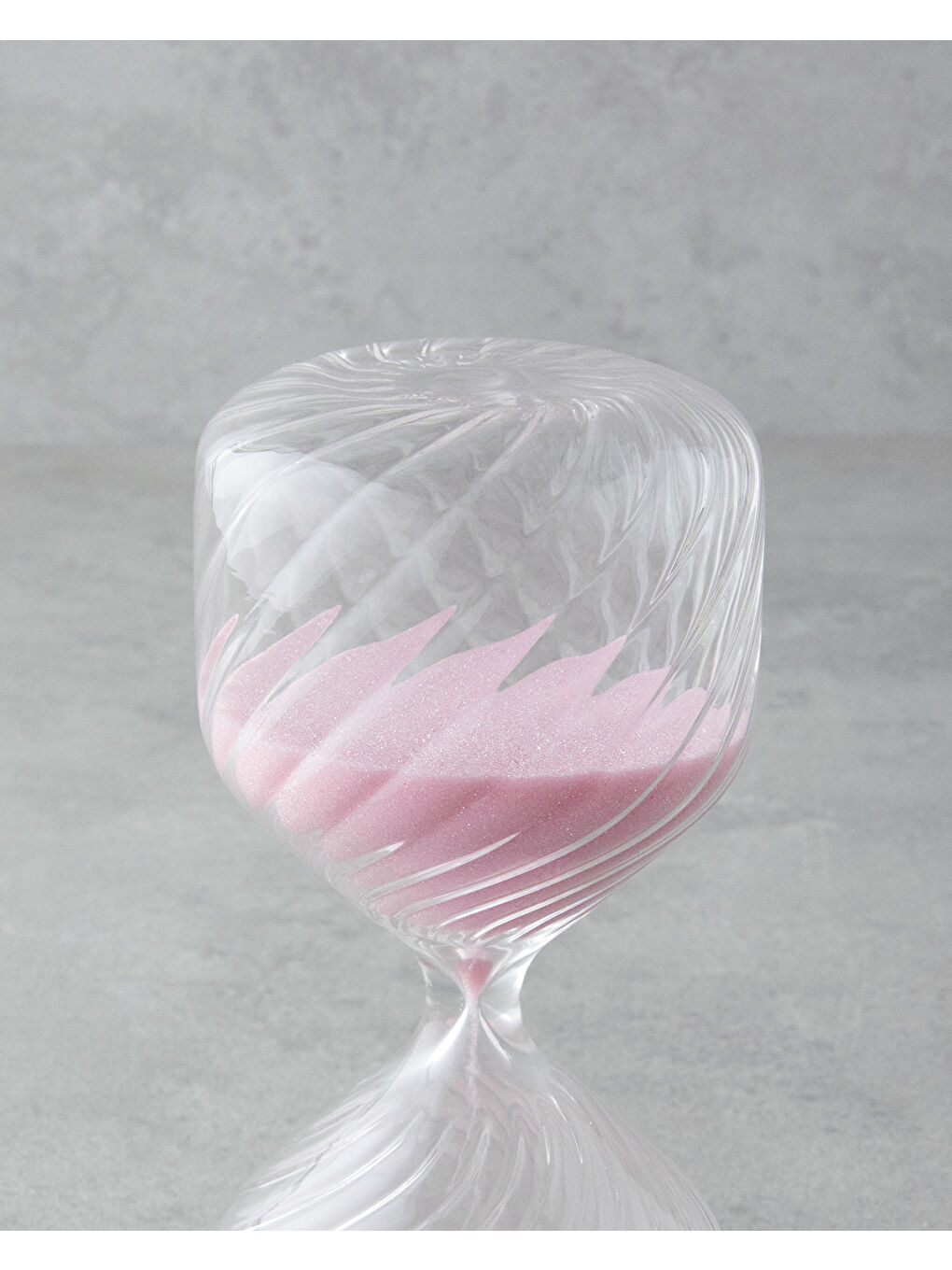 Cara Kum Saati 16 cm Pembe-1