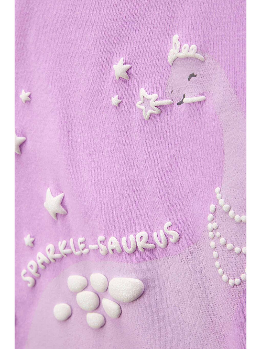 Karışık Küçük Kız Çocuk Pijama Set 4'lü Paket-1