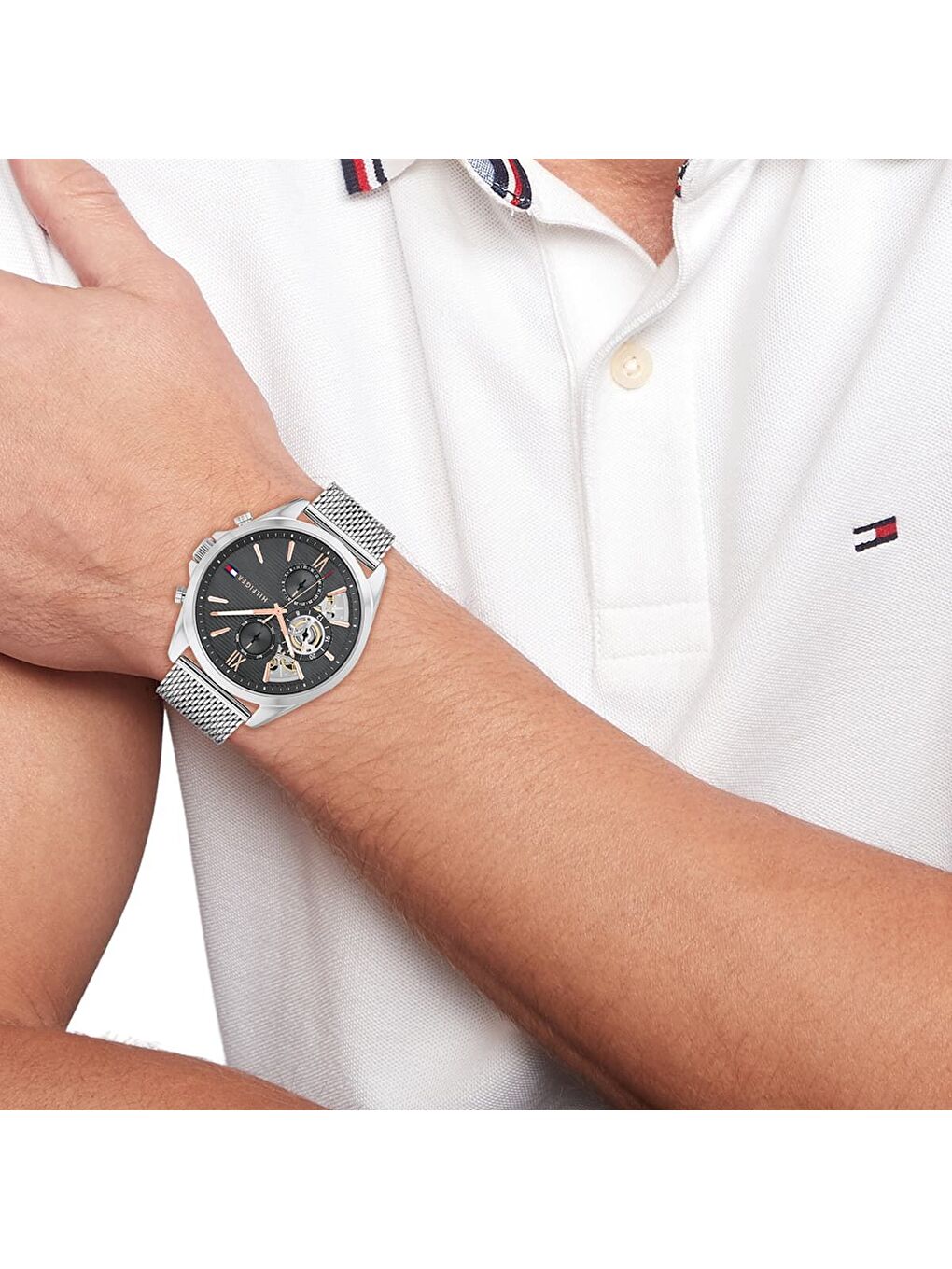 Gri TH1710646 Erkek Kol Saati-3