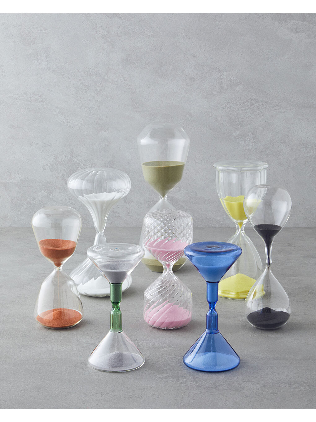 Cara Kum Saati 16 cm Pembe-2