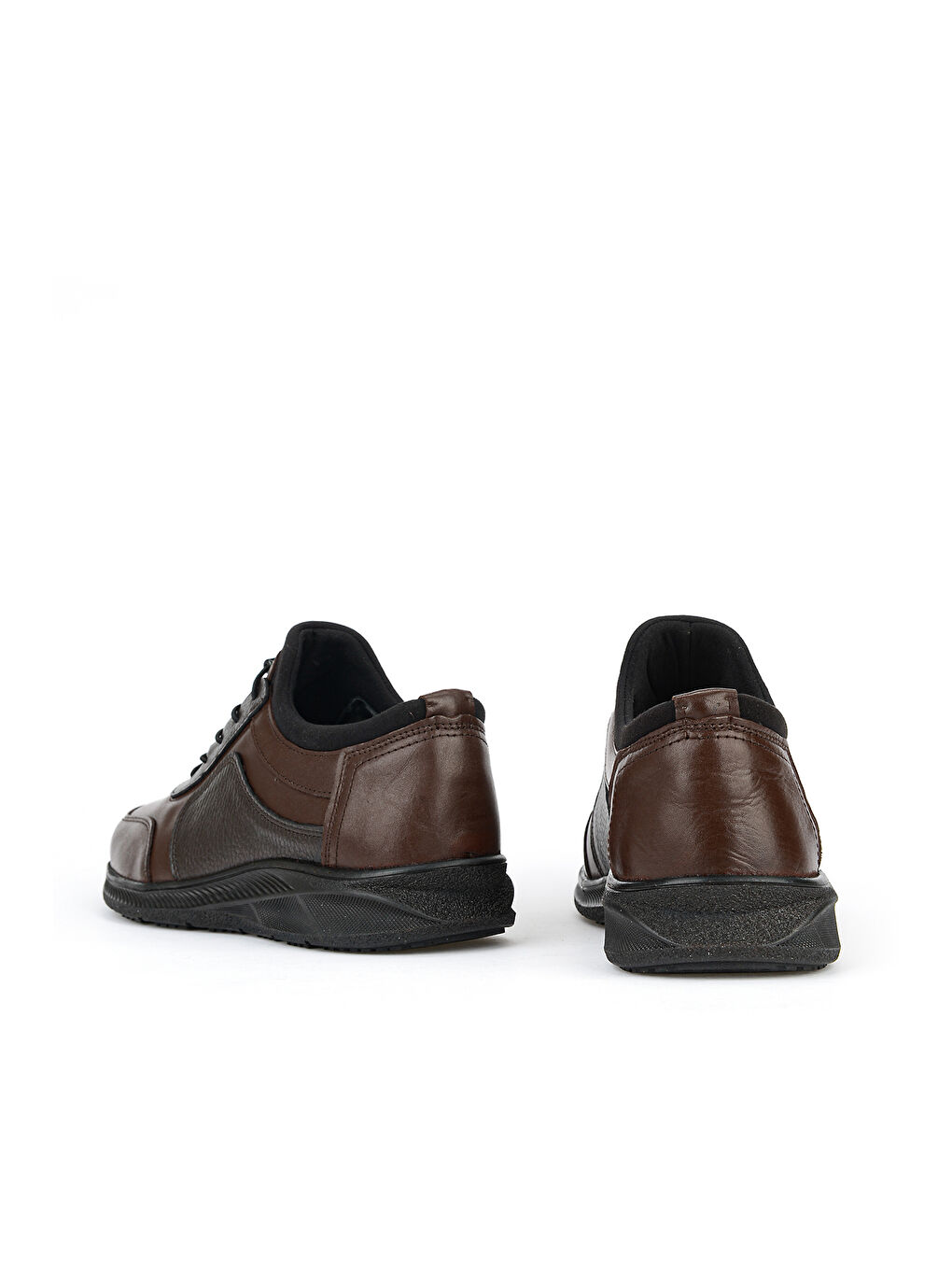 Kahverengi Erkek Hakiki Deri Sneaker 153423Z69 Kahve-K.Kahve-2