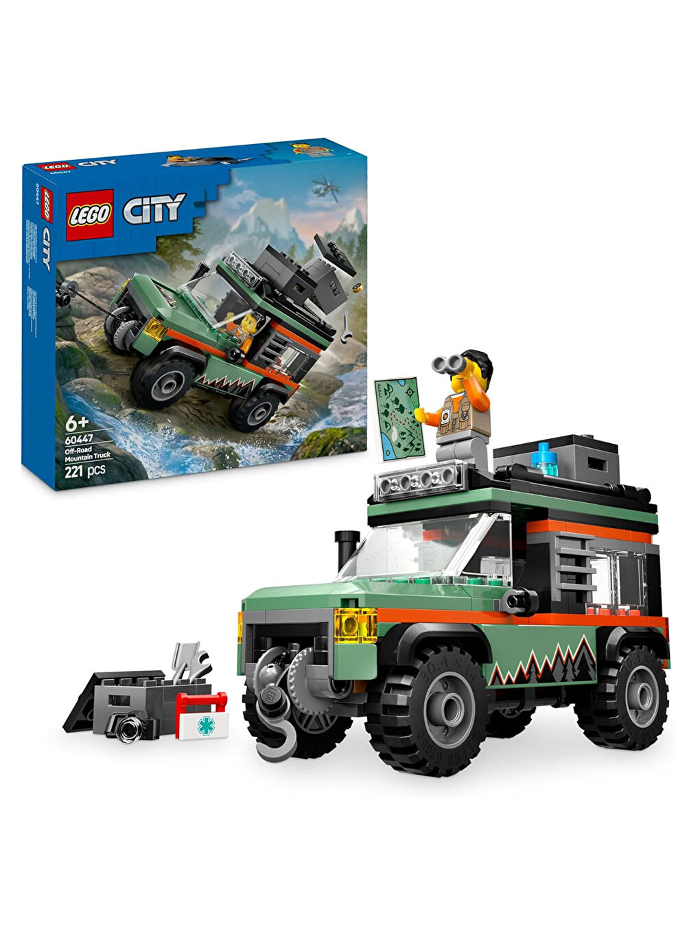 Lego City 4x4 Arazi Dağ Arabası 60447