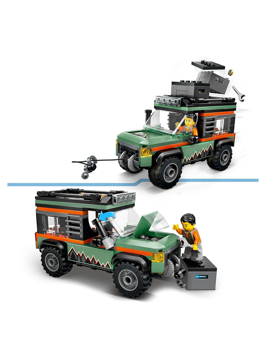 Lego City 4x4 Arazi Dağ Arabası 60447 - 2