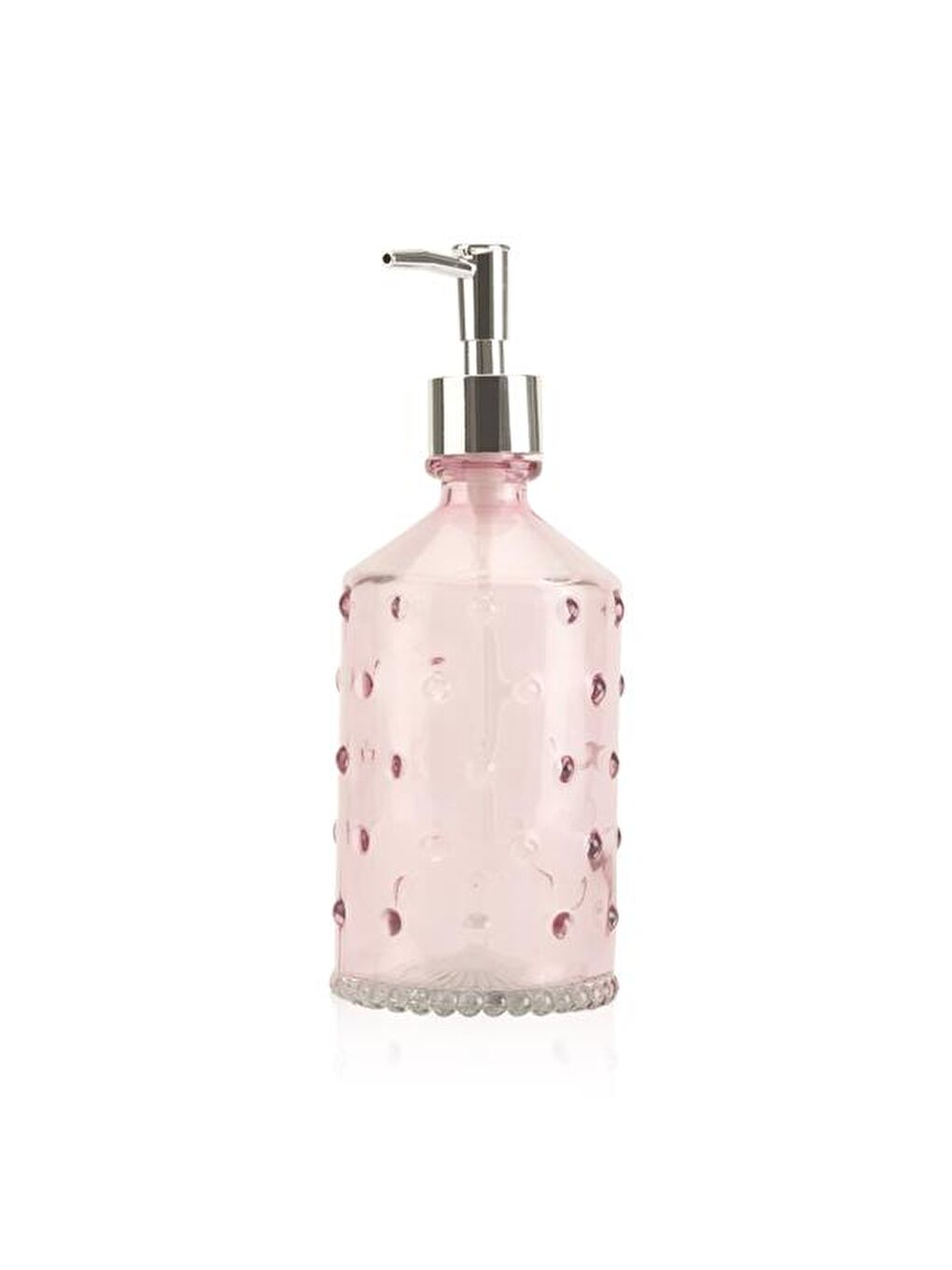 Karışık Dots1 Cam Sıvı Sabunluk - Asorti - 21x9 cm