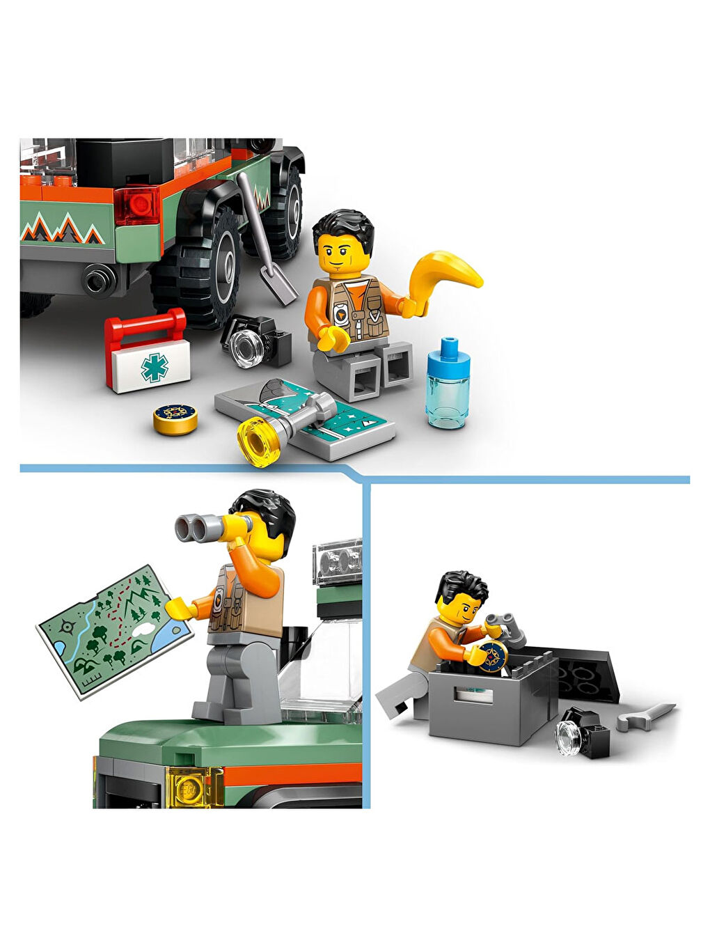 Lego City 4x4 Arazi Dağ Arabası 60447 - 3