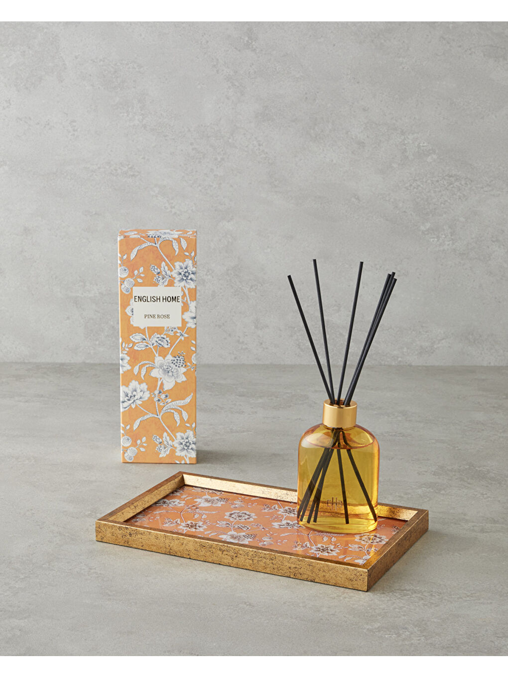 Sarı Pine Rose Çubuklu Oda Kokusu 140 ml Amber-3
