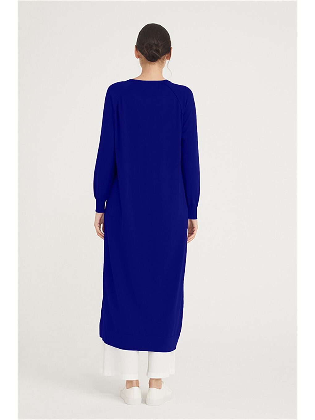 Mavi Merserize Triko Hırka NS-22K-512H Saks-2