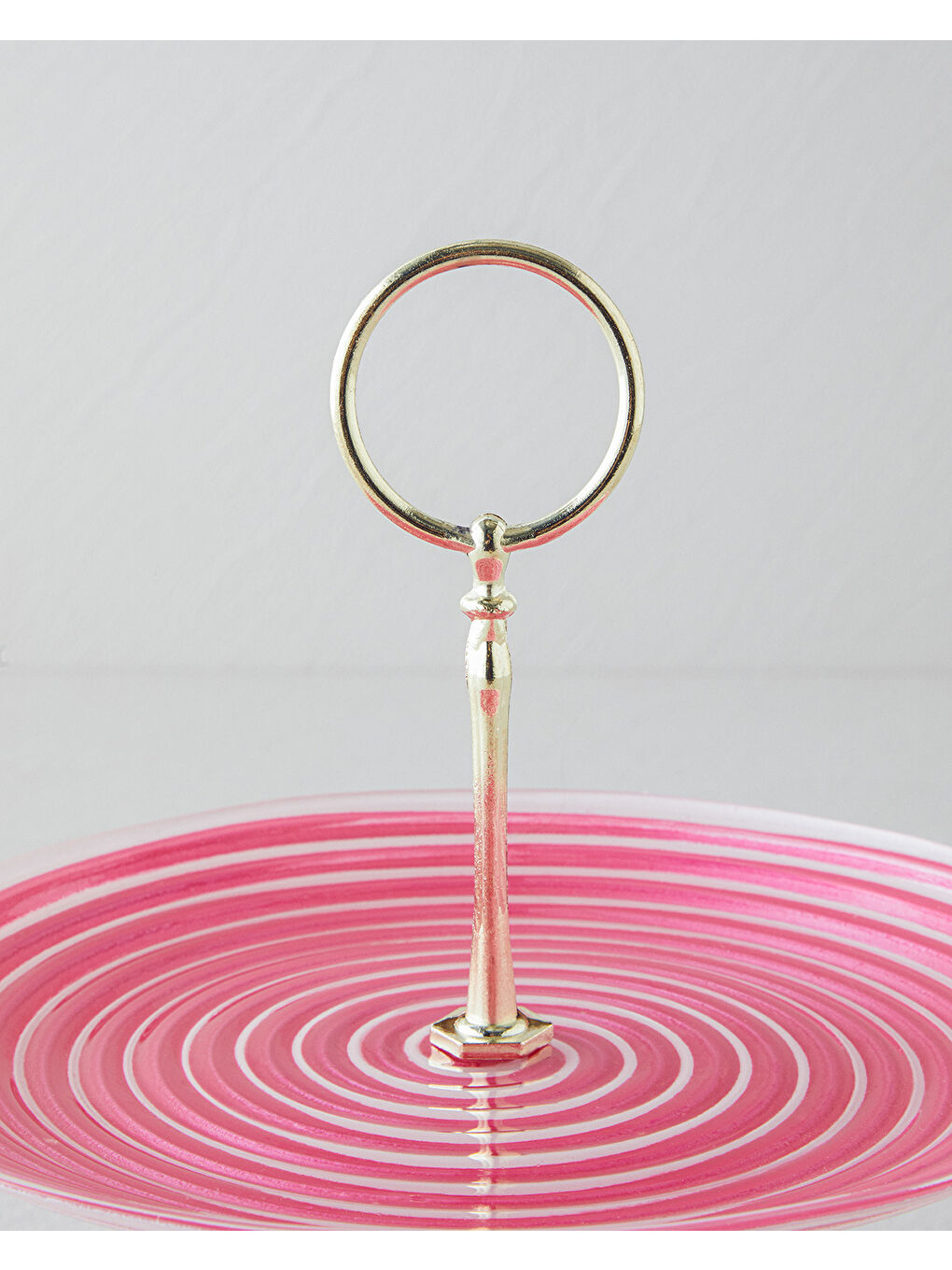 Swirly Cam Katlı Servis 21x28 cm Pembe-2