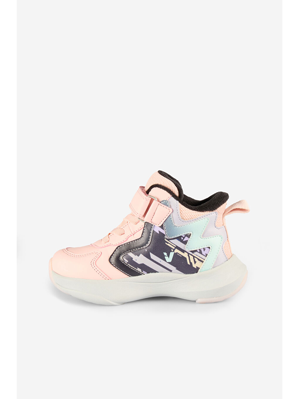 Pembe Speed Kürklü Kız Çocuk Pudra Bot-1