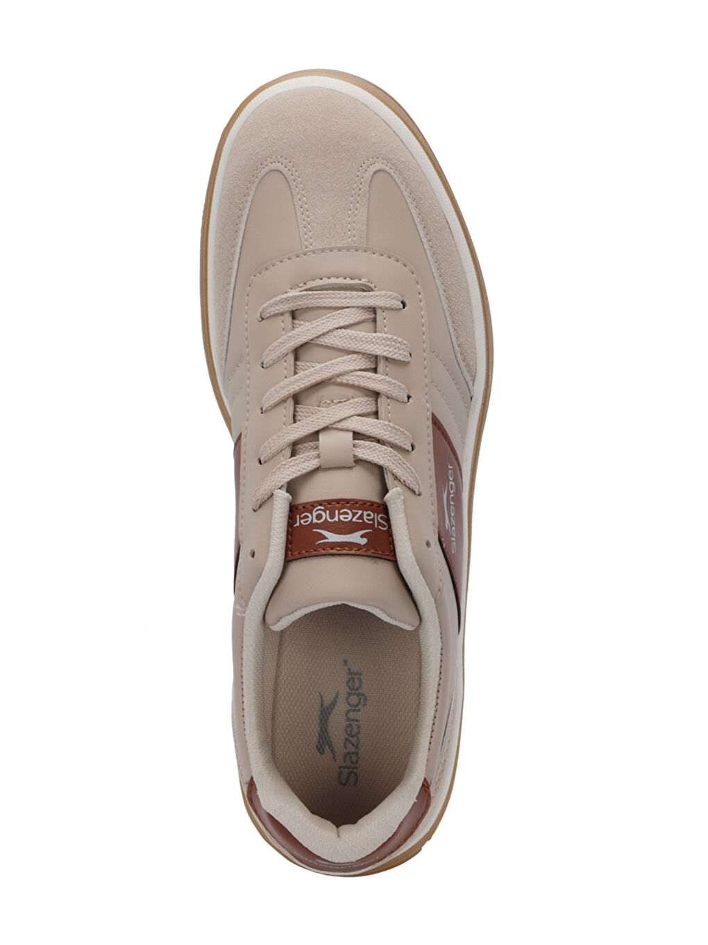 Kahverengi MARTIN Erkek Sneaker Ayakkabı Bej / Kahve-4