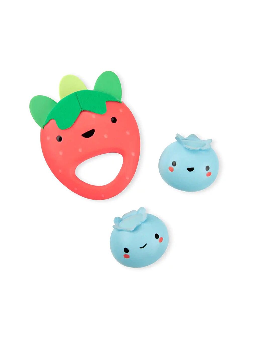 Skip Hop Beyaz-Renklibaskı Farmstand Berry Cute Band Çıngırak Set