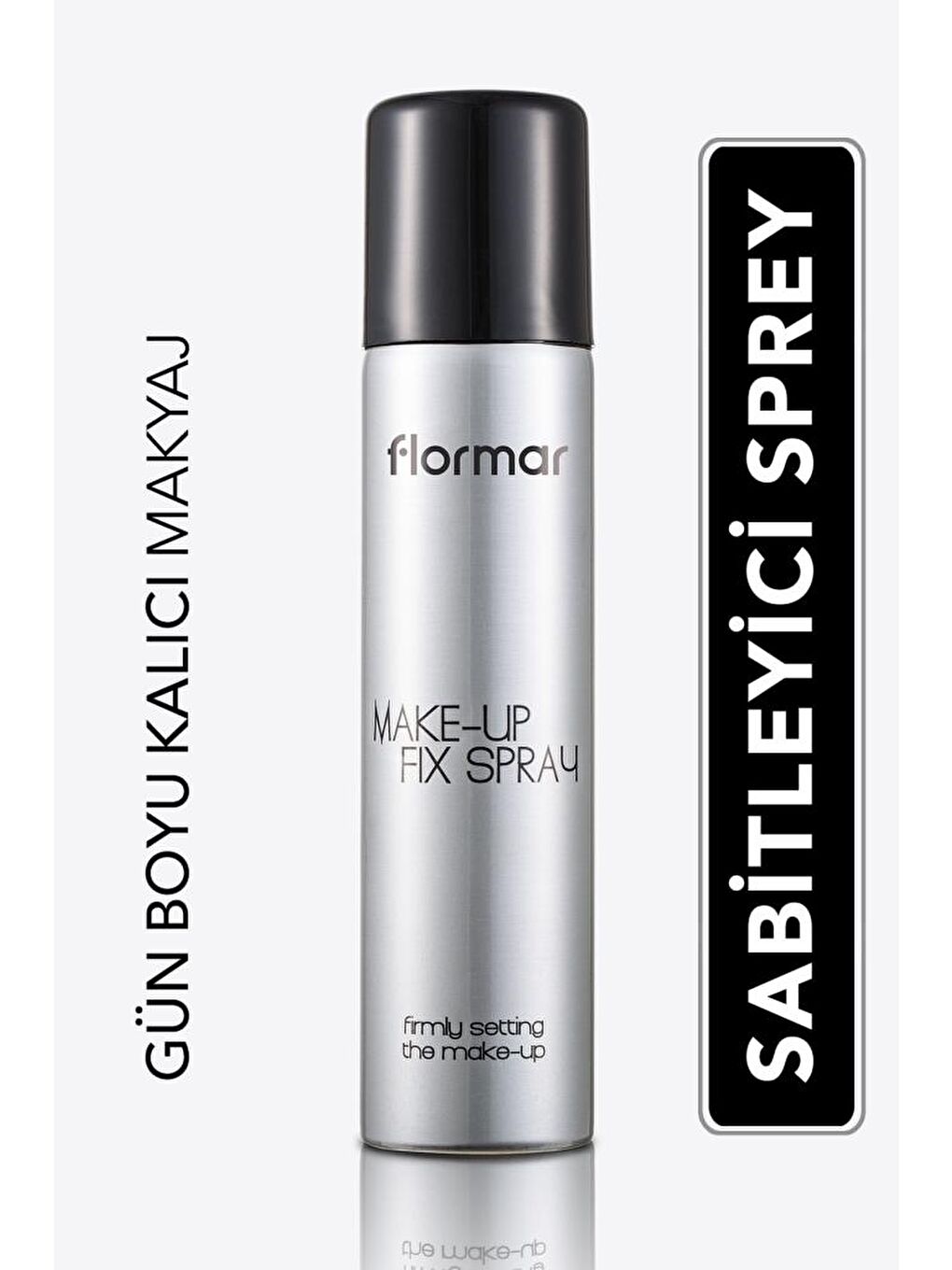 Flormar Açık Bej Ferahlatıcı ve Nemlendirici Makyaj Sabitleme Spreyi - Make-Up Fix Spray - 001 - 8690604238798