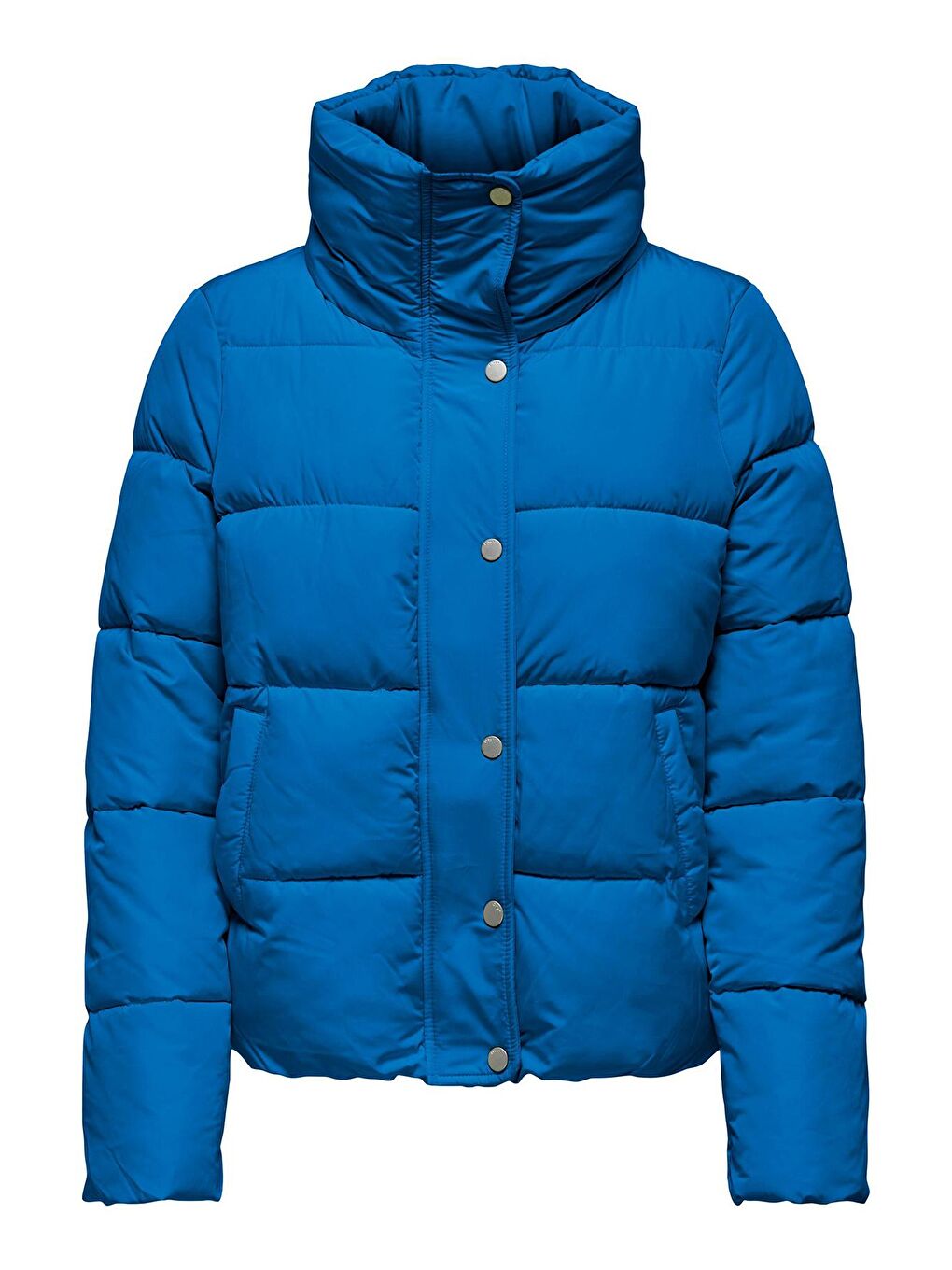 Only Saks Onlnewcool Puffer Regular Fit Dik Yaka Şişme Kadın Mont 15295424