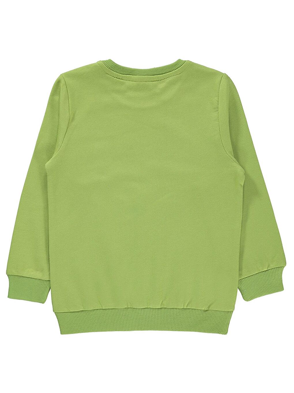 Civil Yeşil Road Runner Erkek Çocuk Sweatshirt 2-5 Yaş Çimen Yeşil - 1