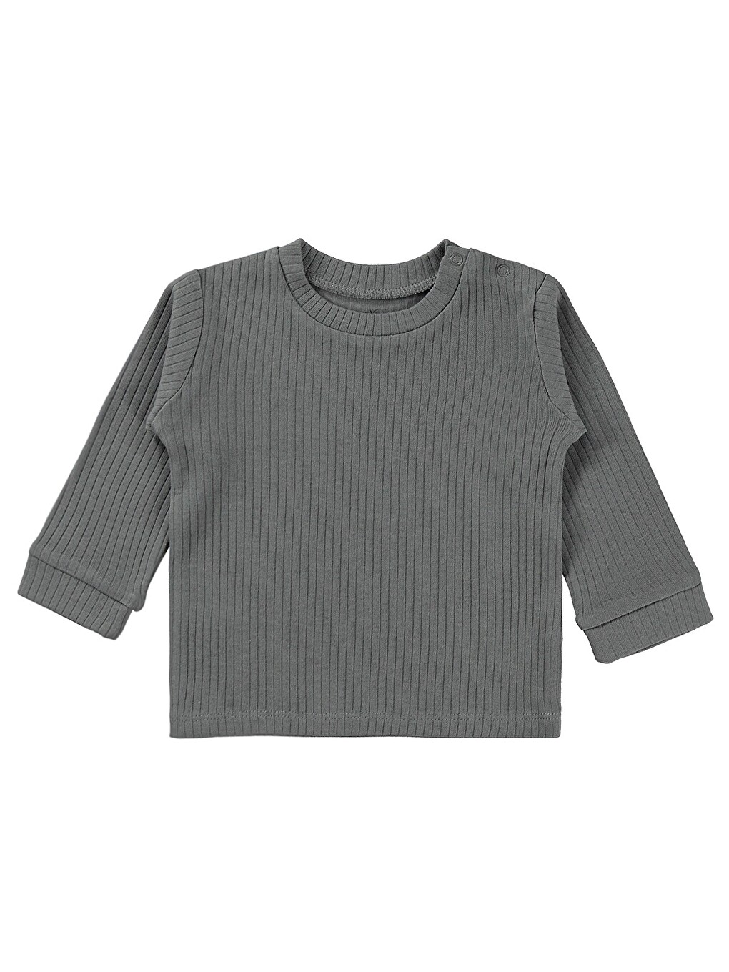 Basic 3'lü Set 6-18 Ay Sweatshirt - Mavi-2