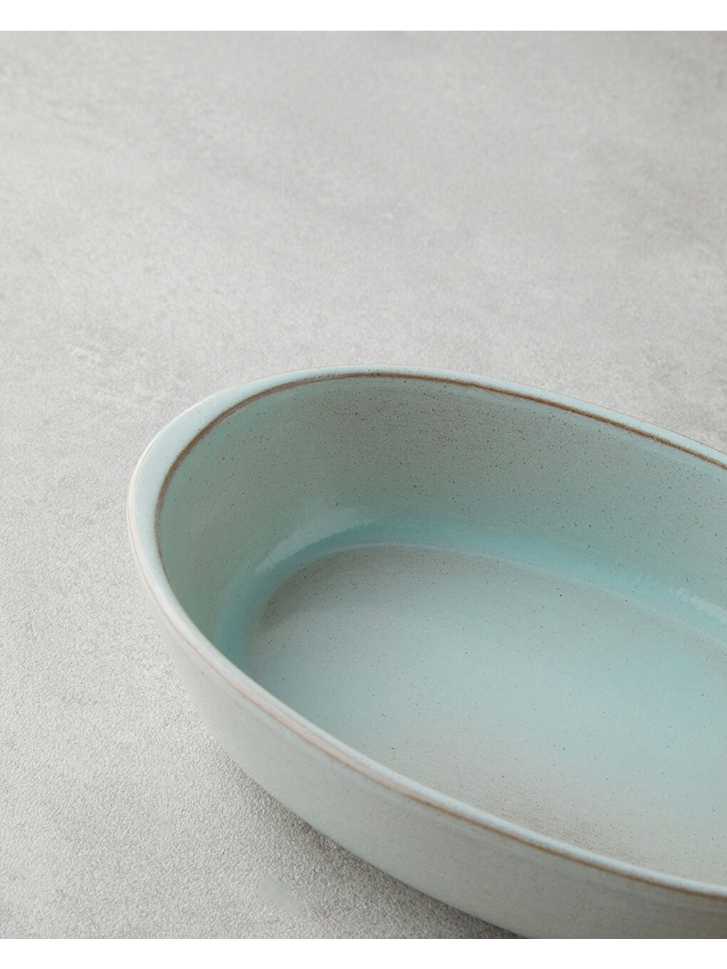 Yeşil Lia Seramik Fırın Kabı 21x13x5,2 cm Mint-2
