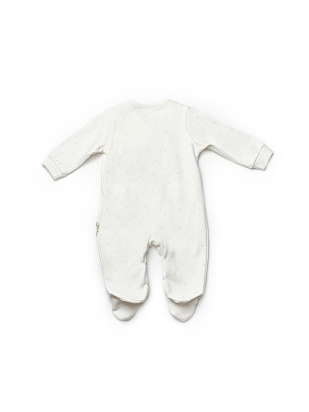 Ekru Bebek 2'li Kruvaze Patikli Tulum-3