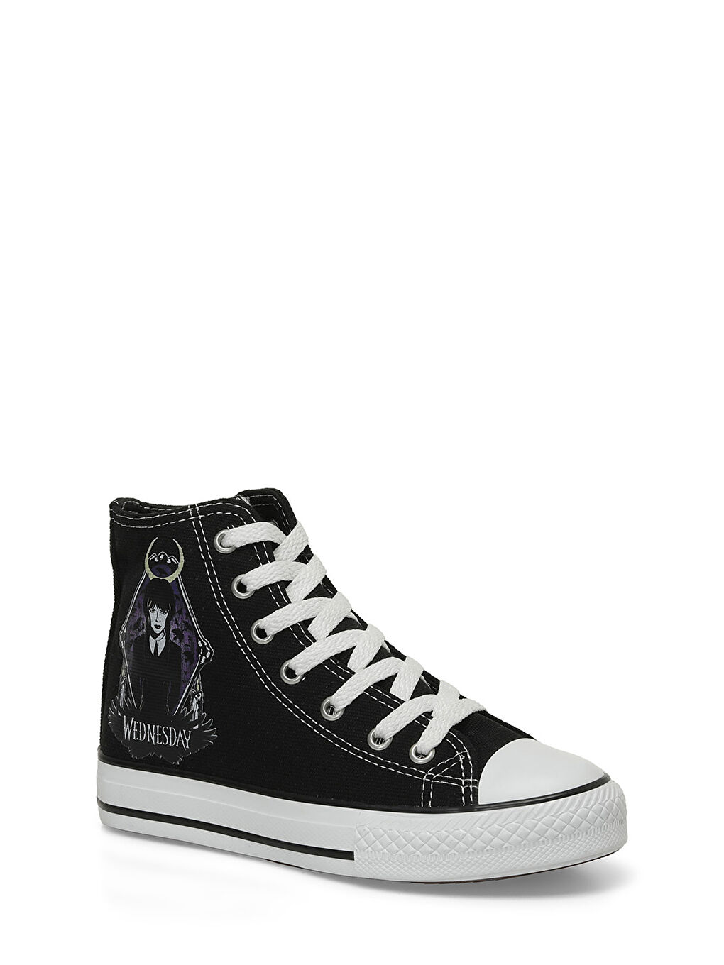 ALINA.F4FX Siyah Kız Çocuk High Sneaker-1