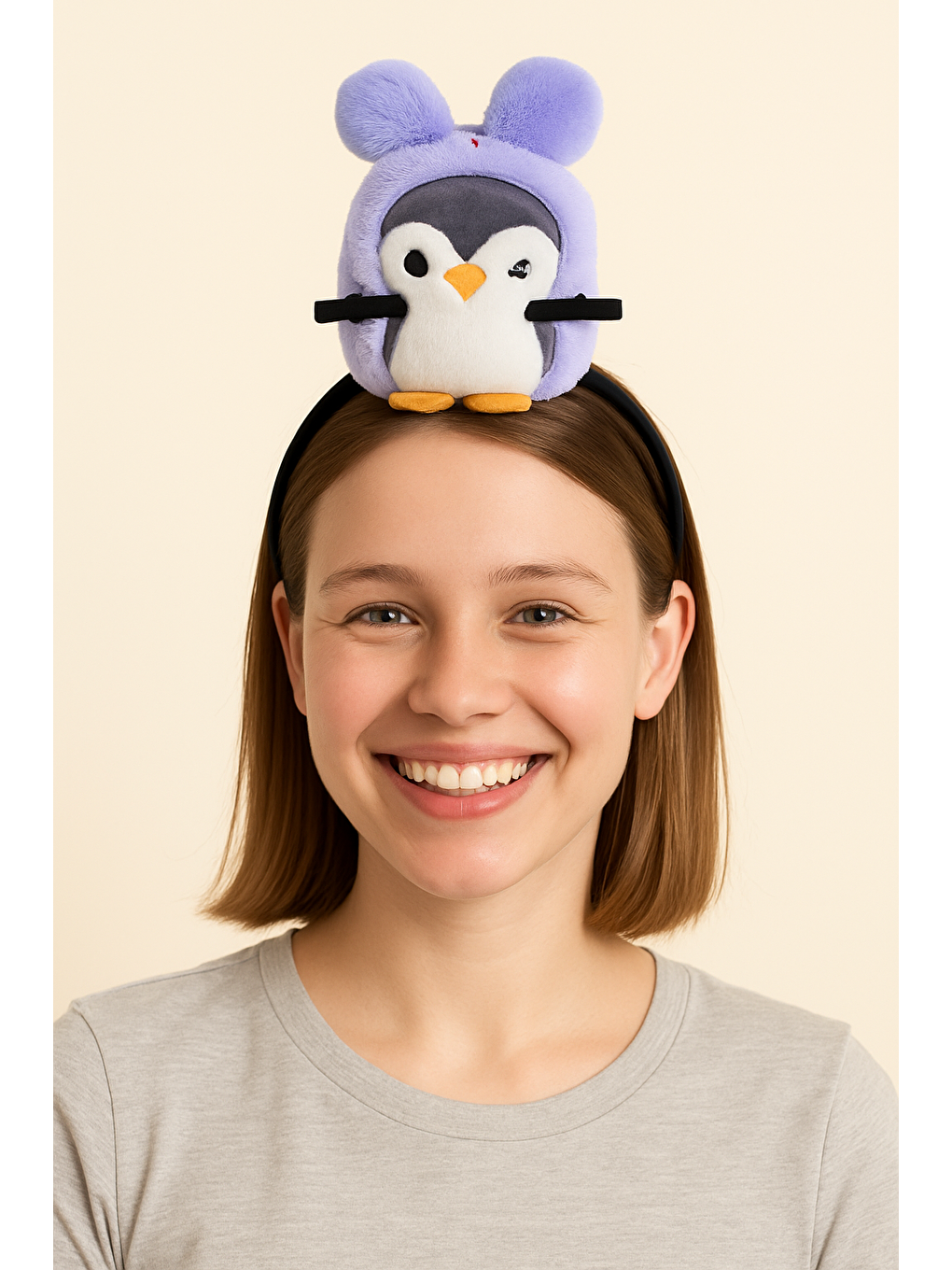 Karışık Penguen Aksesuarlı Taç-1